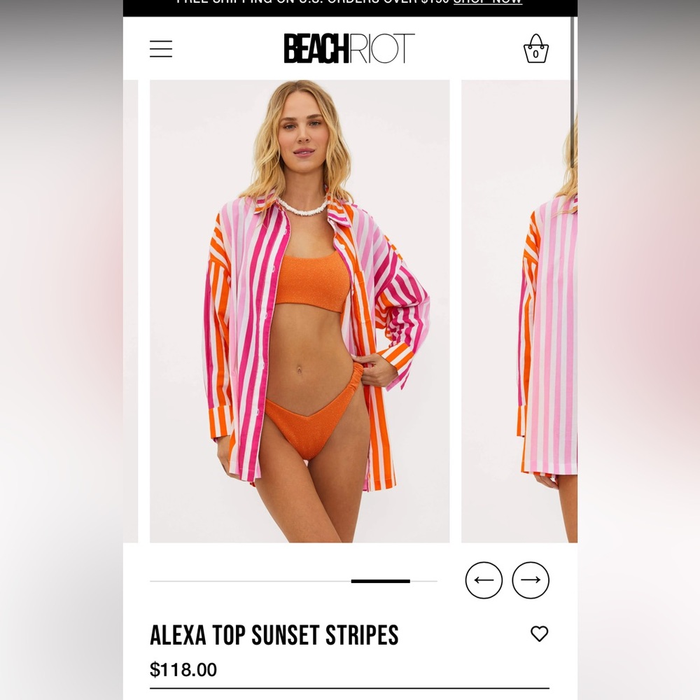 Alexa Sunset Top